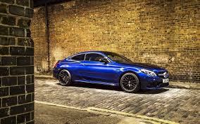 Mercedes Benz C Class Coupe Amg C205 Blue C Class Supercars Mercedes Benz C Super Cars Travel