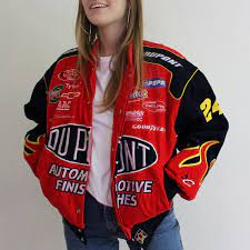 Check spelling or type a new query. Red Racing Car Jacket Outpoint In 2021 Jacket Outfit Women Race Car Jacket Outfit Campus Outfit