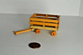 You can use this planter to grow perennials, succulents, or dwarf vegetables. Miniature Wood Wagon In 1 12 Doll Scale Ebay