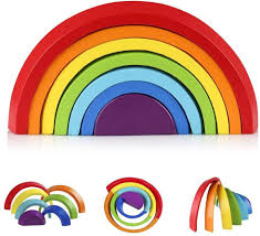 Toddler wooden puzzles toy kids jigsaw stacking puzzle learning educational . Amazon Com Coogam Wooden Rainbow Stacker Nesting Puzzle Blocks Tunnel Stacking Game Building Creative Color Shape Matching Jigsaw Learning Toy Set Board Early Development Gift For Kids Boy Girl Toys