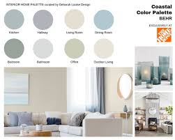 Coastal Behr Paint Color Scheme
