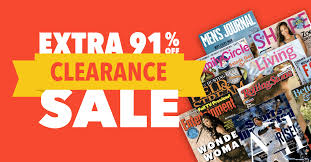 It S Our Clearance Sale Get An Extra 91 Off Select Magazines When You Subscribe Now Sale Ends June 15 Magazine Deals Discount Magazines Journal Sale