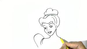 Just follow the simple steps and you will have on drawn in no time. How To Draw Cinderella Disney Princess In Easy Steps For Children Beginners Youtube