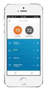 Smart alerts help you worry less— know if temperatures go below your threshold, and when to change your air filter. Honeywell Lyric Thermostat App Smart Thermostats Thermostat Smart