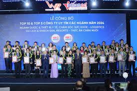 vietravel vinh dự dẫn đầu top 10 công ty du lịch uy tín năm 2024
