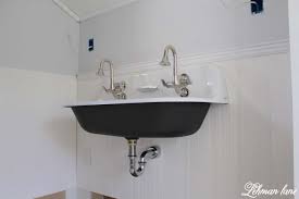 wall mounted kohler brockway sink
