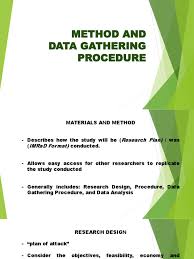 Check spelling or type a new query. Imrad Deped Lecture Method And Data Gathering Procedure Level Of Measurement Experiment