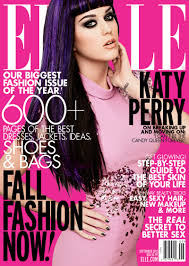 The title means she or her in french. Katy Perry Covers Elle Us September 2012 Issue Fashion Gone Rogue