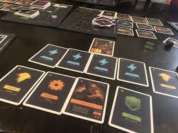 Moonrakers is a competitive deck building game that offers a unique gaming experience with every play through. Hungry Gamer Board Game Atlas