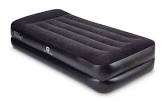 Twin Double-High Inflatable Air Mattress/Airbed w/ Built-In 120V Pump & Pillow Outbound