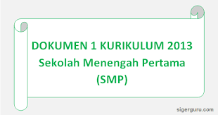 Kurikulum tingkat satuan pendidikan k t s p tahun pelajaran 2018/2019 bidang studi keahlian : Dokumen 1 Kurikulum 2013 Smp Revisi 2018 2019 Dunia Ilmu