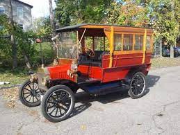 1912 Model T Ford Bus Antique Cars Vintage Trucks Car Ford
