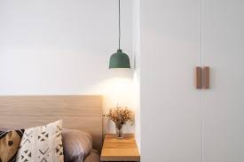 Modern nightstands are the heroes of the bedroom. Small Bedroom Solution No Room For A Nightstand Float One