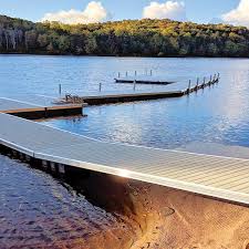 There are a variety of ways you can leave a dock but why not use the easy way. Floating Dock Series Dockinabox