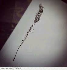 This Is What I Always Wanted Alis Volat Propriis She Flies With Her Own Wings Tattoos Feather Tattoo Design Ink Tattoo