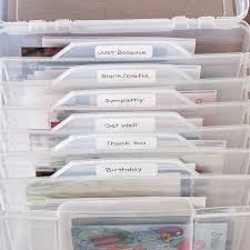 Our greeting cards are printed at conception abbey in northwest missouri, are very reasonably priced, and help you to spread the good news with christian art and messages. Greeting Card Organizer With Dividers Includes 18 Self Stick Labels Clear Plastic Box 10 Long X 8 Wide X 7 High Walmart Com Walmart Com