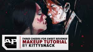 Three cheers for sweet revenge (often shortened to three cheers or revenge) is the second studio album by american rock band my chemical romance, released on june 8, 2004 by reprise records. Look Extra Dead Three Cheers For Sweet Revenge Makeup Tutorial Youtube