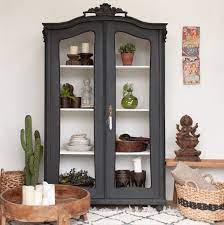 Miniature wooden eggplant with 2 tiny people inside, mini vegetable collectible, cactus wren vintage. Vintage Black Display Cabinet Storage Cabinet Vintage Furniture Black Display Cabinet Display Cabinet Glass Cabinets Display