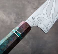 Damascus Bunka 150mm Eatingtools Com Kitchen Knives Knife Chef Knife