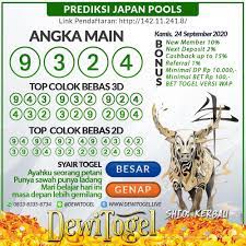 Togel Wap Prediksi Jepang Kamis 24 September 2020 Jepang November 26 Agustus