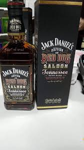 Jack Daniel S Red Dog Saloon Fine Wine And Spirits Jack Daniels Jack Daniels Whiskey Bottle