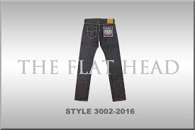 The Flat Head 3002 Tight Tapered Straight Jeans Made In Japan Raw Unwashed Denim Selvage Jeans