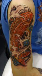 50 Awesome Fish Tattoo Designs Cuded Koi Fish Tattoo Koi Tattoo Fish Tattoo Design