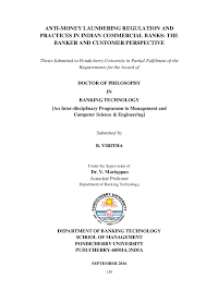 Mar 30, 2018 · not all money laundering cases call for the maximum penalty, of course — particularly in cases involving plea bargains. Pdf Phd Thesis Anti Money Laundering Regulation Viritha Pdf Viritha B Academia Edu