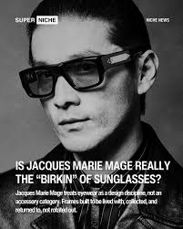 Jacques Marie Mage: las gafas de sol que están cambiando el rostro de la  cultura pop Cómo el excéntrico diseñador francés Jérôme Mage transformó su  marca de Los Ángeles, Jacques Marie Mage,