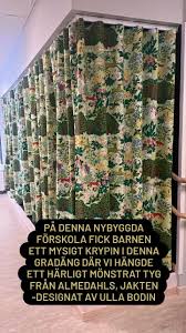 #ÖGI #gradängtrappa #förskola #draperi #tyg
