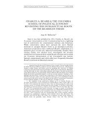 There's great parking only a short distance from charles austin ltd. Pdf Charles A Beard And The Columbia School Of Political Economy Revisiting The Intellectual Roots Of The Beardian Thesis