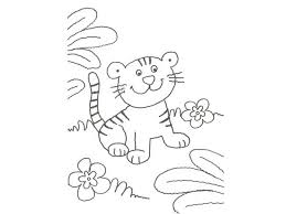 Dibujos De Tigres Para Colorear