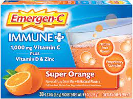 Vitamin c is an essential vitamin that is necessary for the healthy functioning of the body. Amazon Com Emergen C Immune 1000mg Vitamin C Powder With Vitamin D Zinc Antioxidants And Electrolytes For Immunity Immune Support Dietary Supplement Super Orange Flavor 30 Count 1 Month Supply Health Personal Care