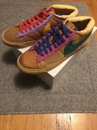 As it will likely go down as one of the top 10 shoes of the the sponge blazer mid will be centered around nike's by you customization process that will allow fans to customize both the left and right shoe to. Blazer Cactus Cpfm Custom Flea Market Mid Nike Plant Sale Sponge For Sale Cactus Plant Flea Market Sponge Bla Platform Sneakers Cactus Plants Fleas
