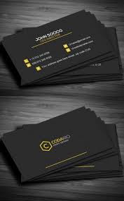 This example demonstrates the versatility of a black business card by using different designs. 51 New Professional Business Card Psd Templates Construction Business Cards Professional Business Cards Business Card Design Creative
