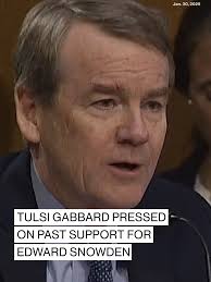 "Was Edward Snowden a traitor?" Tulsi Gabbard was repeatedly pressed