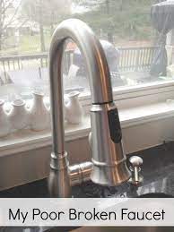 Moen kitchen faucets with sprayer warranty service. Fixing A Faucet Macgyver Style Making Lemonade