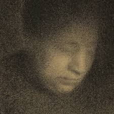 Madame Seurat Drawing by Georges Pierre Seurat