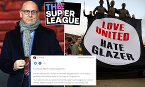 A runoff for a u.s. Manchester United Chief Joel Glazer Finally Apologises To Fans For His Role In European Super League