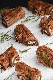 Mini Christmas Yule Log Cakes Recipe Yule Log Recipe Yule Log Cake Christmas Yule Log