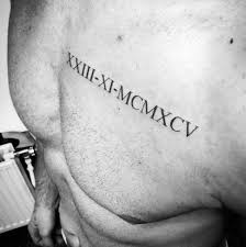 We did not find results for: 36 Exquisite Roman Numeral Tattoo Designs Tattooblend