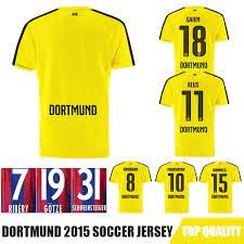 2020 uefa champion league $89.99 Borussia Dortmund Jersey 2016 Dortmund Fc Soccer Jersey 15 16 Bvb Germany Football Shirt Marco Reus Maillot De Foot Robben Gotze Shirts Hawaiian Jersey Style Shirtsjersey Fox Aliexpress
