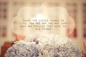 Enjoy The Little Things In Life For One Day Enjoy The Little Things In Life For One Day You May Look Back And Realize They Were Th Inspirational Quotes Pictures Inspirational Quotes Inspirational Words