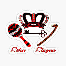 How this person know my dad is an awo ni orunmila, even moreso: Elegua Stickers Redbubble