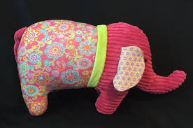 Maison Chic Elephant Plush Pillow Pink Chenille Cotton Baby Girl Stuffed Toy Elephant Plush Pillow Elephant Plush Baby Plush Toys