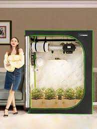 If the room layout is suitable and the bed is large enough, place a table or similar piece on each side of the bed. Amazon Com Vivosun 60 X 32 X 80 Mylar Hydroponic Grow Tent With Observation Window And Floor Tray For Indoor Plant Growing Garden Outdoor