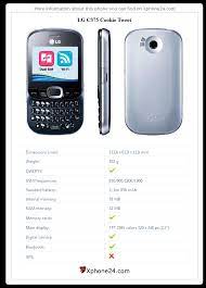 LG C375 Cookie Tweet To your site ...