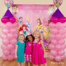 Balloon 5th Birthday Decoration Ideas For Boy Party Ideas Disney Princess Birthday Party Disney Princess Birthday Disney Princess Party