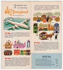 Souvenir Tuesday 1957 Twa Brochure Retro Disney Disney Fun Facts Walt Disney Imagineering