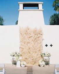 Trending Now Pampas Grass Wedding Ideas Grass Wedding Grass Backdrops Pampas Grass